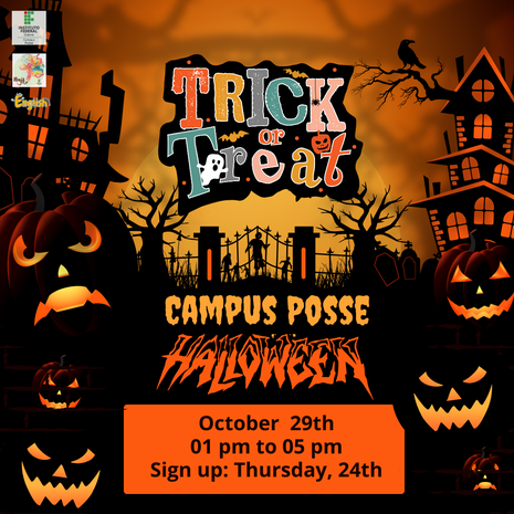 Banner Halloween do Campus Posse