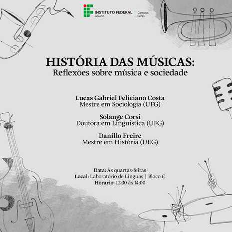 História das Músicas: reflexões sobre música e sociedade