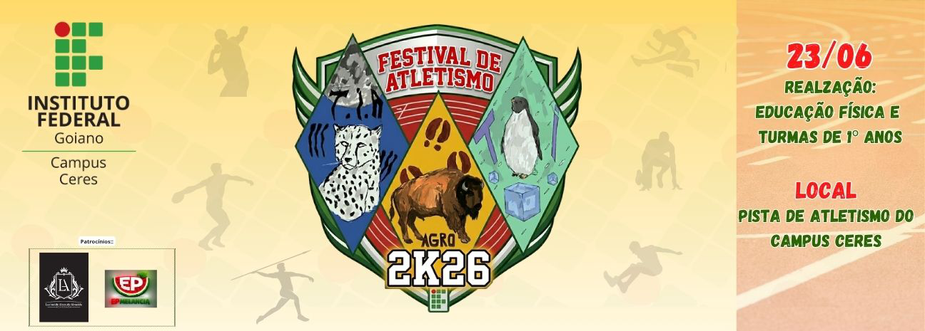 Banner FESTIVAL DE ATLETISMO 2026