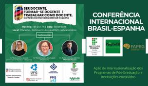 Conferência Internacional Brasil-Espanha: Ser Docente, Formar-se Docente e trabalhar como Docente