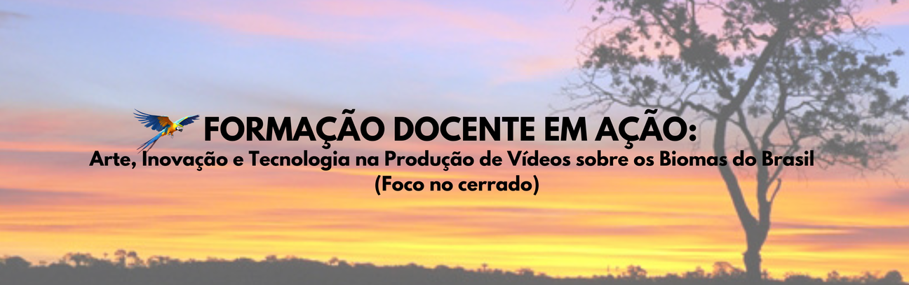 Arte, Inovação e Tecnologia na Produção de Vídeos sobre os Biomas do Brasil com foco no cerrado