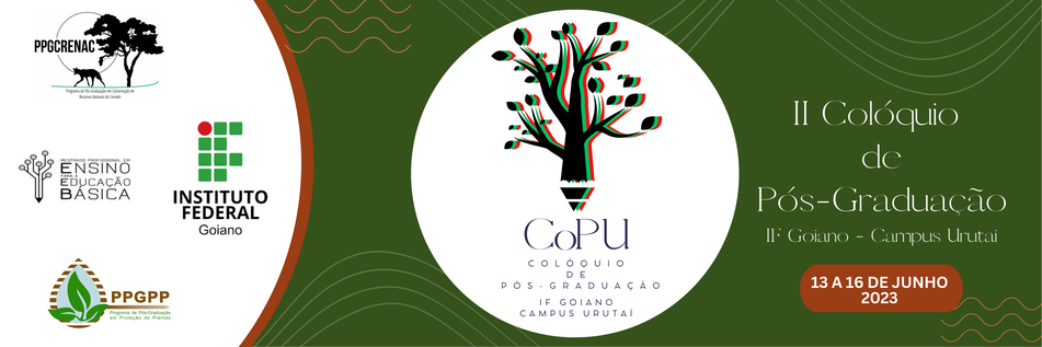 Banner II CoPU – Colóquio da Pós-Graduação do IF Goiano - Campus Urutaí