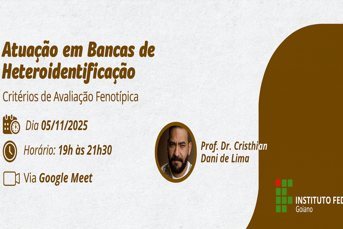 Banner Atuação em Bancas de Heteroidentificação - Critérios de avaliação fenotípica