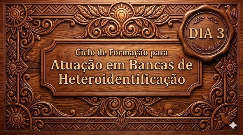 Banner Ciclo de Formação para Atuação em Bancas de Heteroidentificação