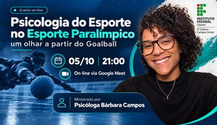 Psicologia do Esporte no Esporte Paralímpico: um olhar a partir do Goalball