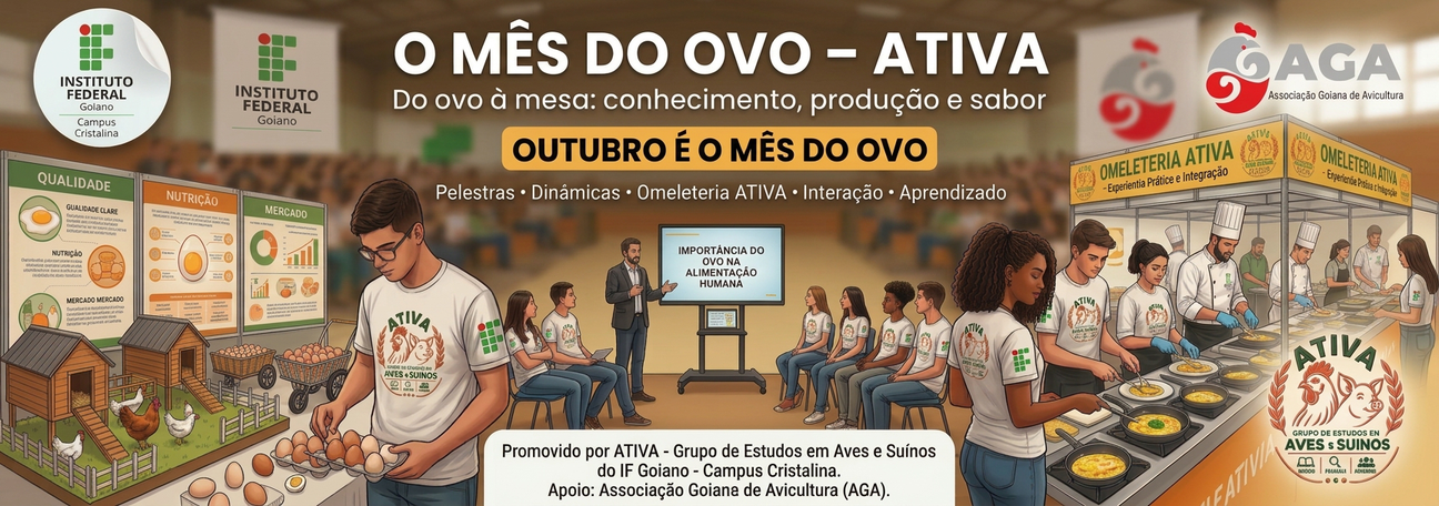 Banner Do ovo à mesa: Conhecimento, Produção e Sabor