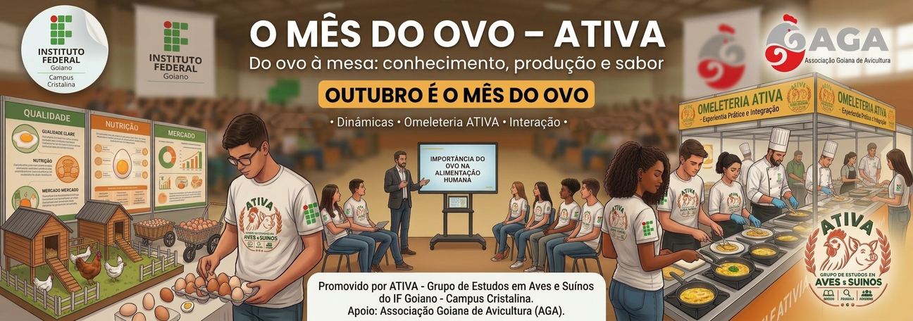 Banner Do ovo à mesa: Conhecimento, Produção e Sabor