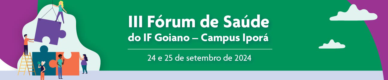 Banner III Fórum de Saúde - Campus de Iporá