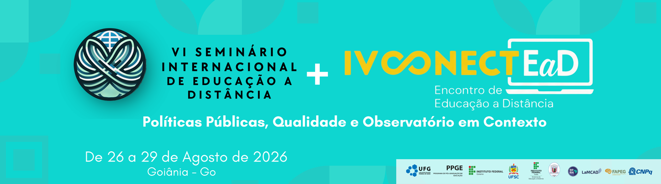 Banner VI Seminário Internacional de Educação a Distância / IV Conect EaD IF Goiano: Políticas Públicas, Qualidade e Observatório em Contexto