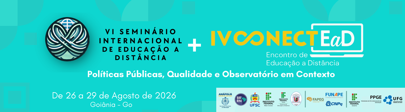 Banner VI Seminário Internacional de Educação a Distância / IV Conect EaD IF Goiano: Políticas Públicas, Qualidade e Observatório em Contexto