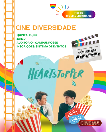 Banner Cine Diversidade - Junho/2025