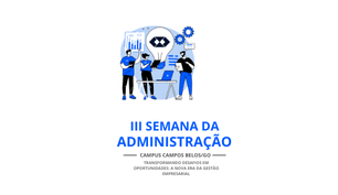 III Semana da Administração (Bacharelado)