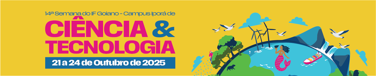 Banner 14ª Semana de Ciência e Tecnologia do IF Goiano Campus Iporá