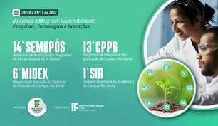 14° SEMAPÓS, 13° CPPG, 6° MIDEX e 1° SIA