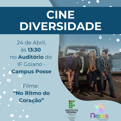 Banner Cine Diversidade - Abril/2025