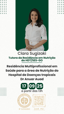 Residencia Multiprofissional em Saude para a area de Nutricao do Hospital de Doenças Tropicais Dr. Anuar Auad