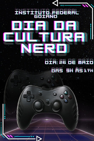 Banner Dia da Cultura Nerd
