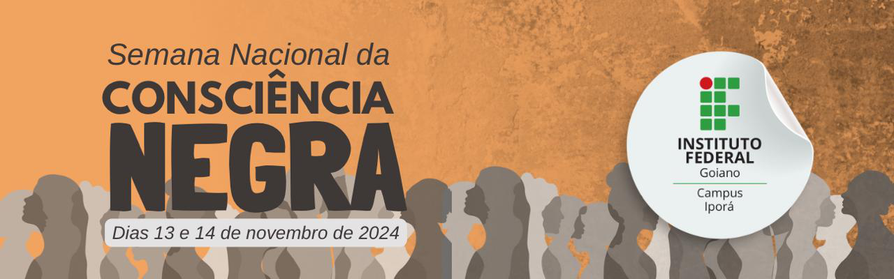 Banner Semana Nacional da Consciência Negra