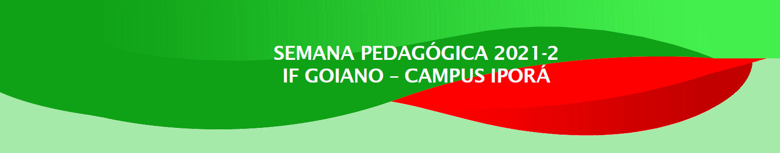 Semana Pedagógica 2021-2 - Campus Iporá