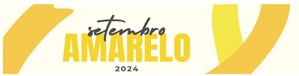 Banner Setembro Amarelo: Se precisar, peça AJUDAR!